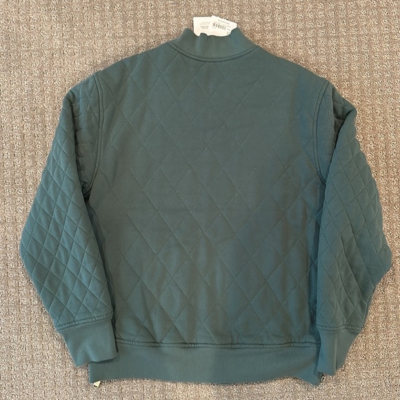 NWT Athleta Retroplush Bomber Jacket Size: Medium - Picture 4 of 5